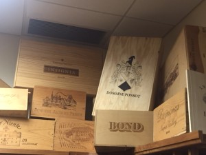 Empty Wine Crates